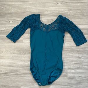 Eleve Lace Teal Leo💙
